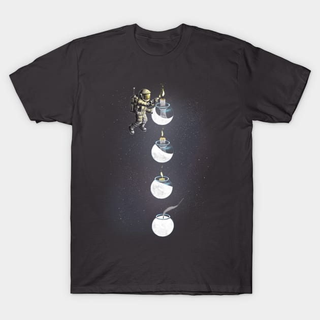 Moon´s Candle T-Shirt by Moi Escudero